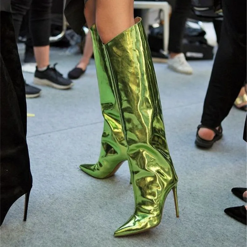 Staring At You Pointed Toe Boots