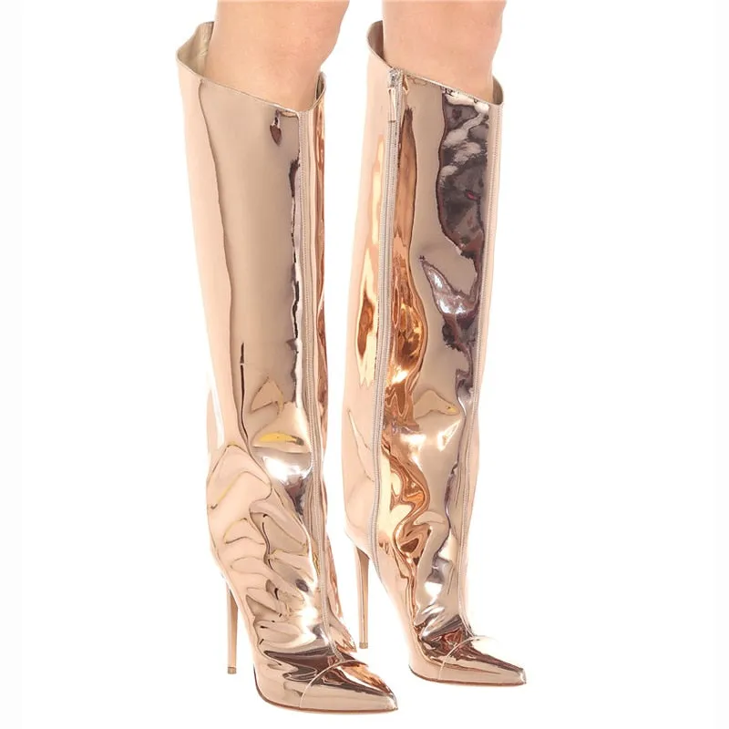 Staring At You Pointed Toe Boots