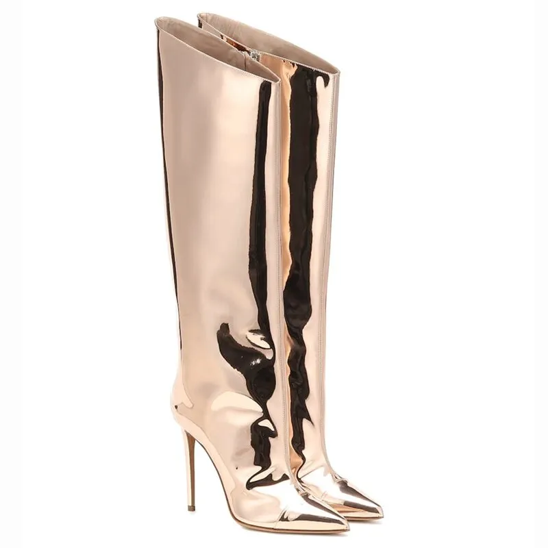 Staring At You Pointed Toe Boots
