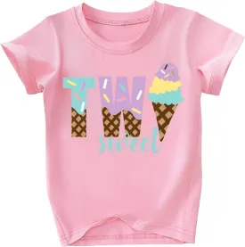 Toddler Girls 2nd Birthday Shirt Outfit for Girls Cute Two Years Old Birthday Gift