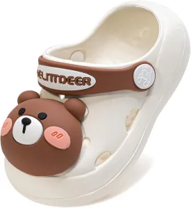 Toddler Girls Garden Clogs Kids Cartoon Beach Slide Sandals(Toddler/Little Kids)