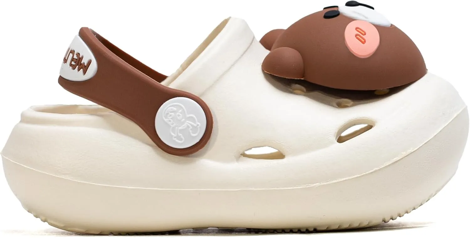 Toddler Girls Garden Clogs Kids Cartoon Beach Slide Sandals(Toddler/Little Kids)