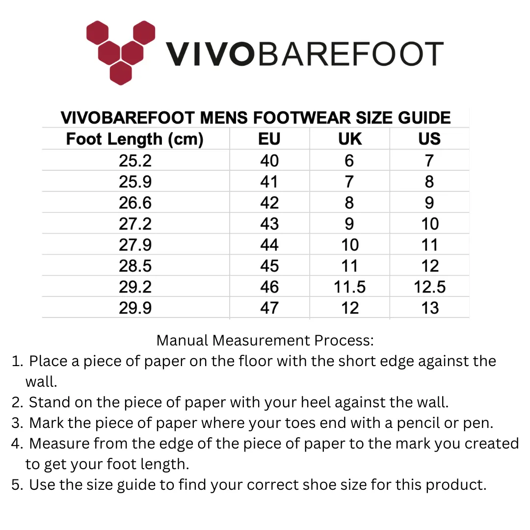Vivobarefoot - Motus Strength - Obsidian/Grey - Men's