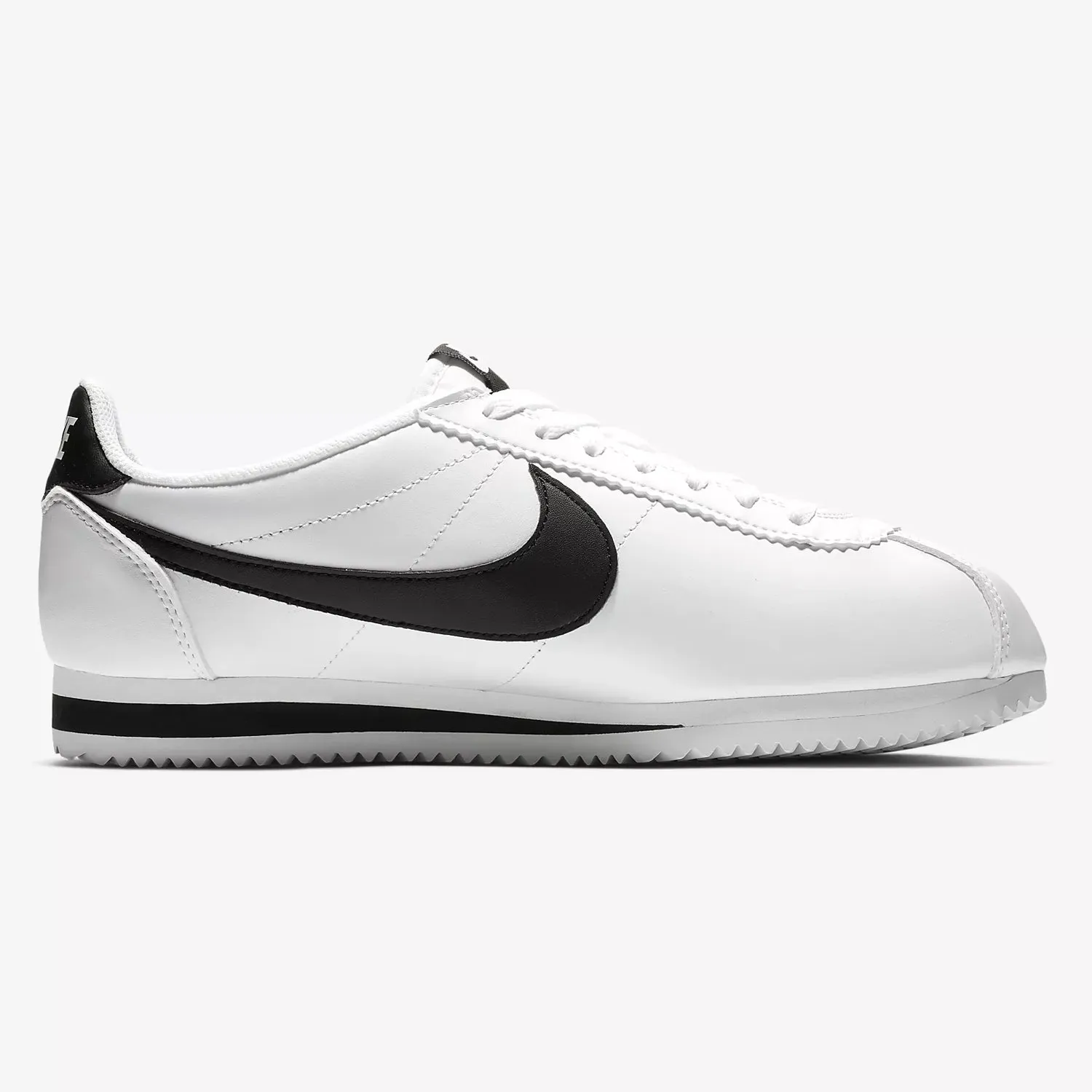 Women's Nike Classic Leather Cortez (White/Black)