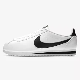 Women's Nike Classic Leather Cortez (White/Black)